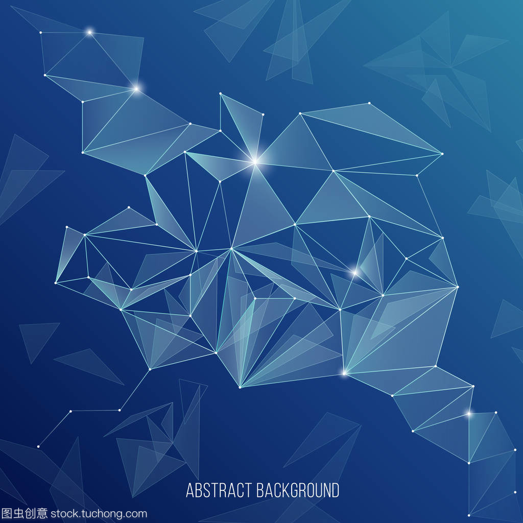 抽象網絡技術背景。全球互聯網,指向連接向量圖